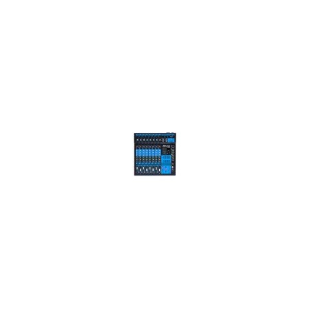 Lane PMX-802BT 8-Channel Mixer W/Bluetooth & USB